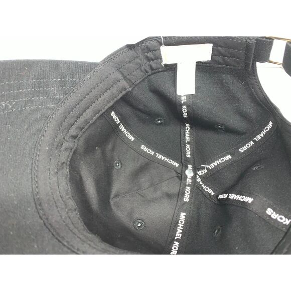 Michael Kors Unisex Embroidered Logo Baseball Cap - One Size, Black - Picture 5 of 5